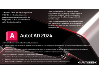 Licences autanthiques des logiciels Autodesk